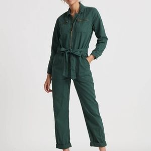 Lucky Brand Tie Front Jump Suit